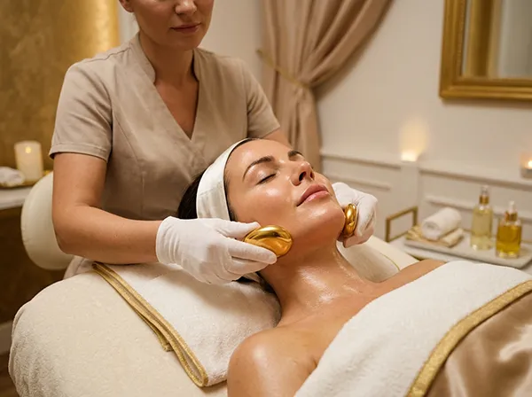 Gesicht-Faszienmassage Premium