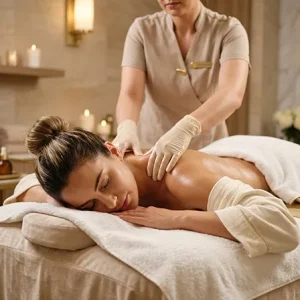 SCHULTER-NACKEN-FASZIENMASSAGE